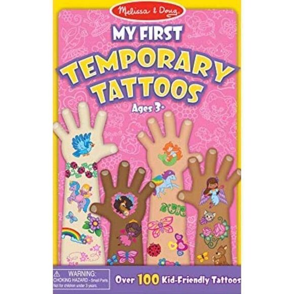 Melissa & Doug My First Temporary Tattoos - Picture 1 of 2
